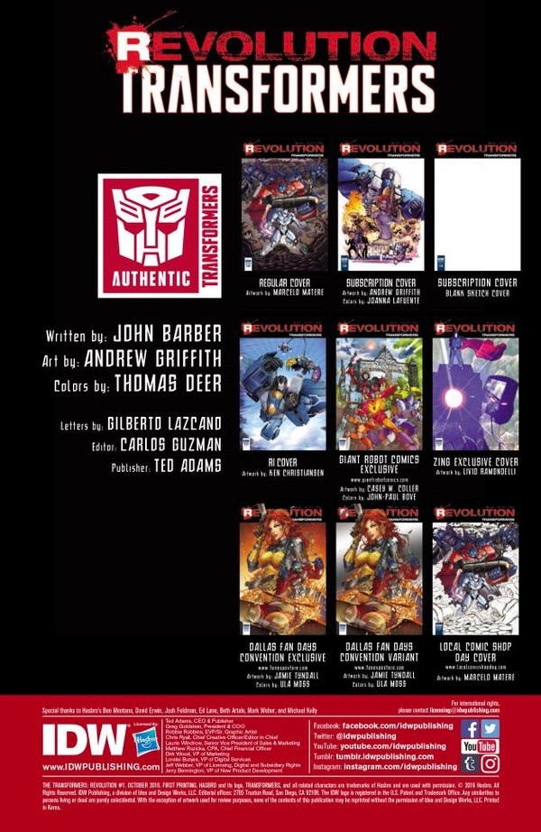 IDW Comics Preview   Transformers Revolution Issue 1 09 (9 of 9)